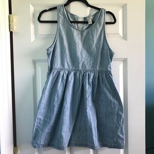 Forever 21 blue jean dress